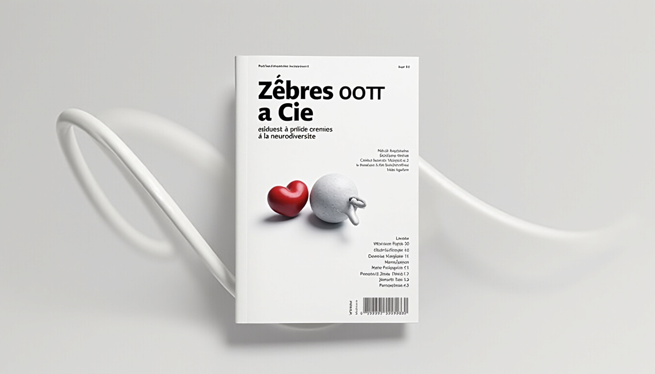 Couverture du magazine Zèbres et Cie, dédié à la neurodiversité