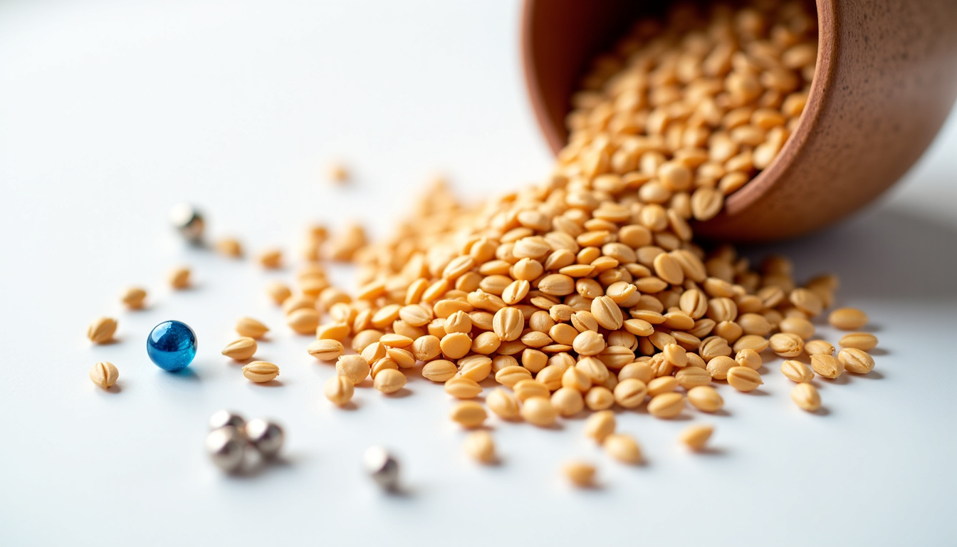 Analyse détaillée de la composition nutritionnelle des graines de lin montrant les oméga-3, fibres et minéraux