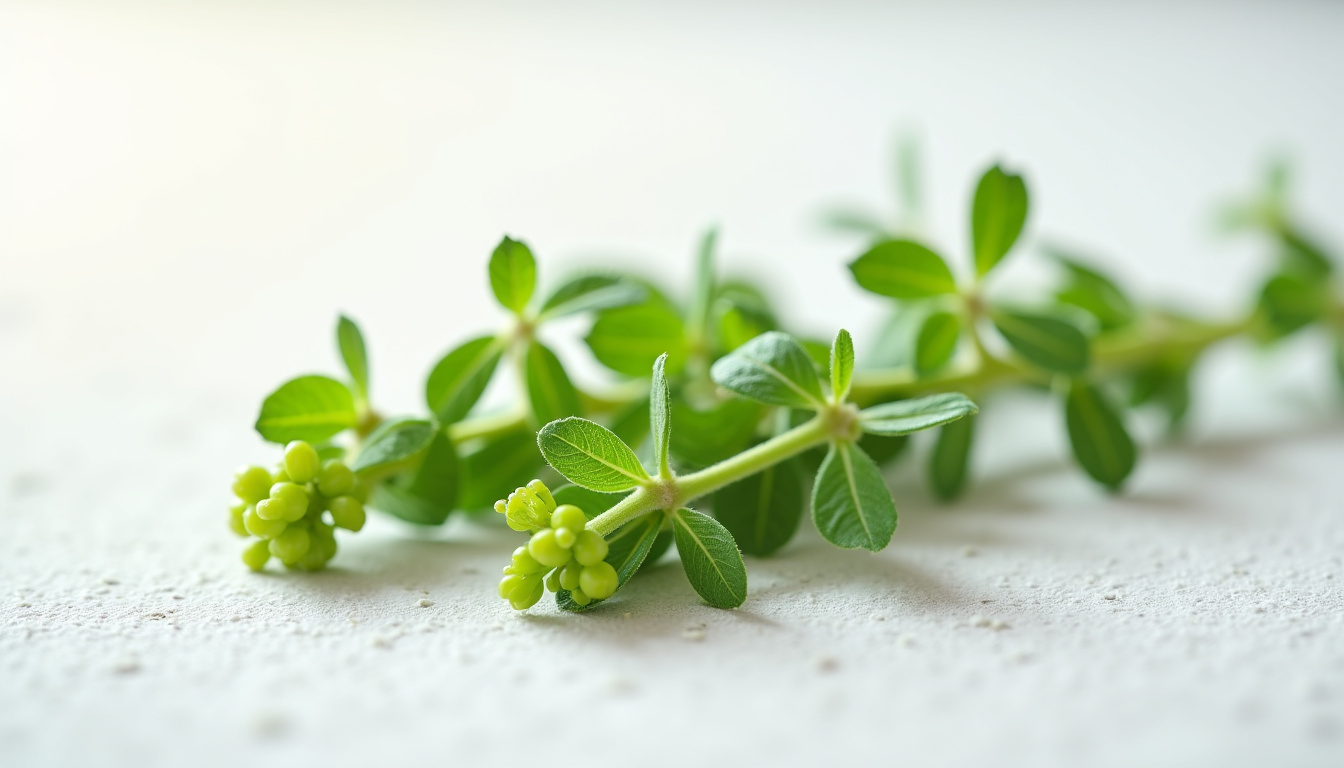Comparaison des différentes variétés de verveine: officinale et odorante