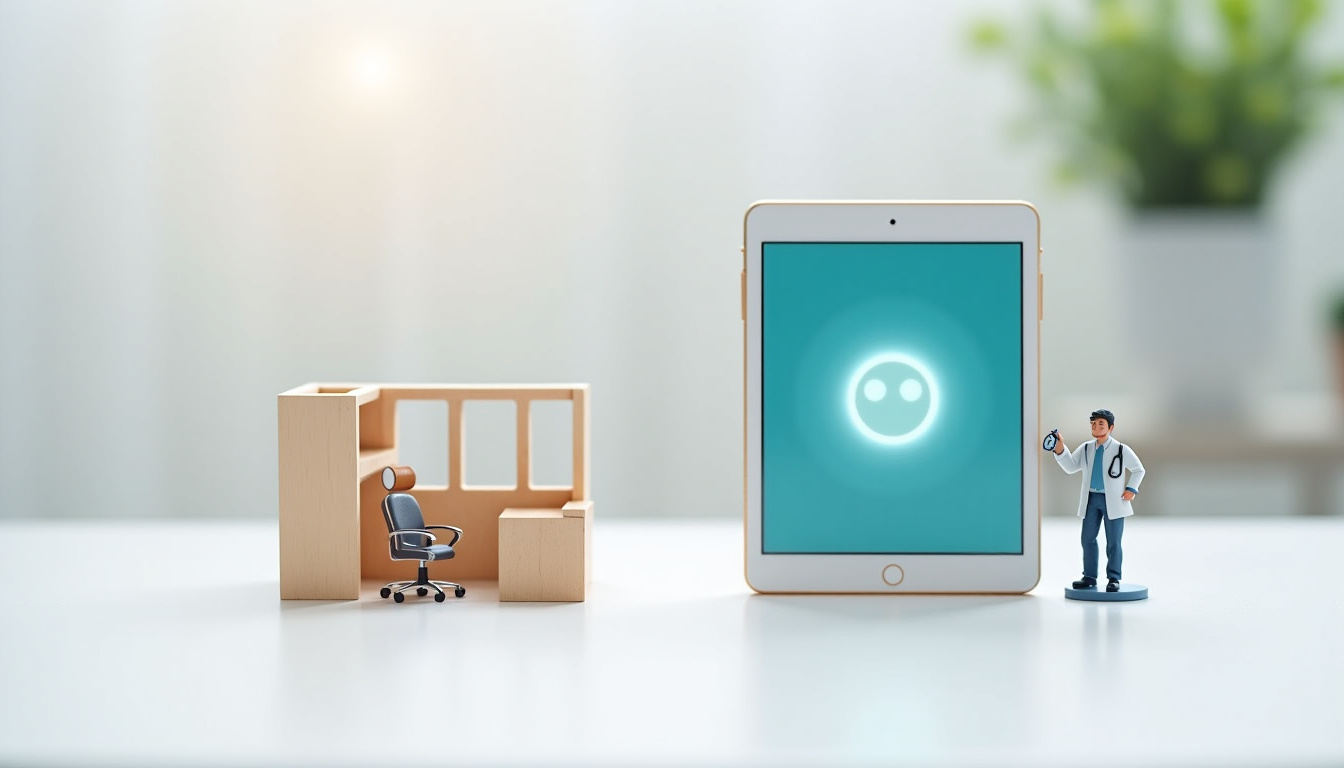 Comparaison entre une consultation en cabinet et une téléconsultation avec MédecinDirect