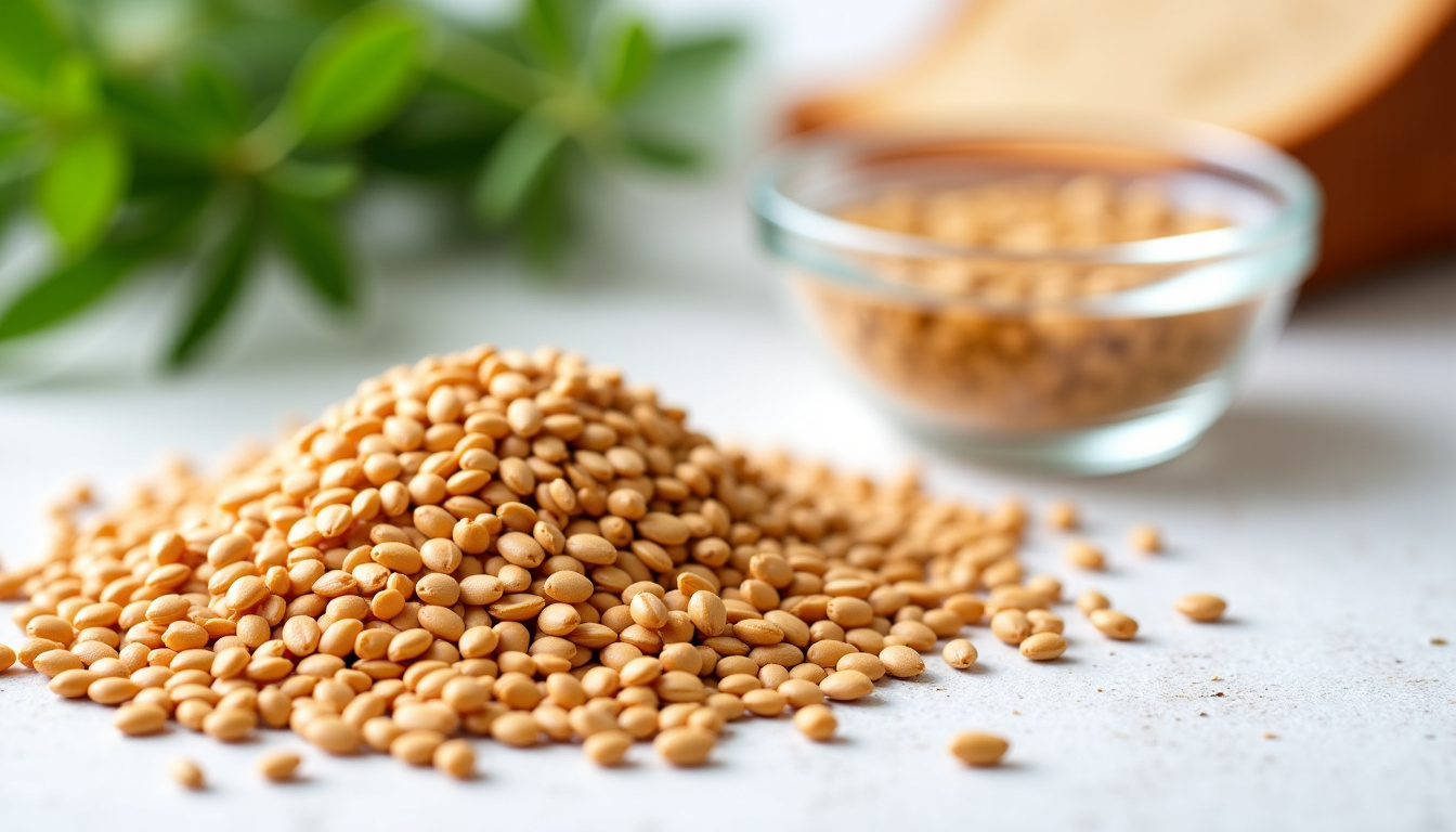 Illustration des principaux bienfaits santé des graines de lin pour le système digestif et cardiovasculaire