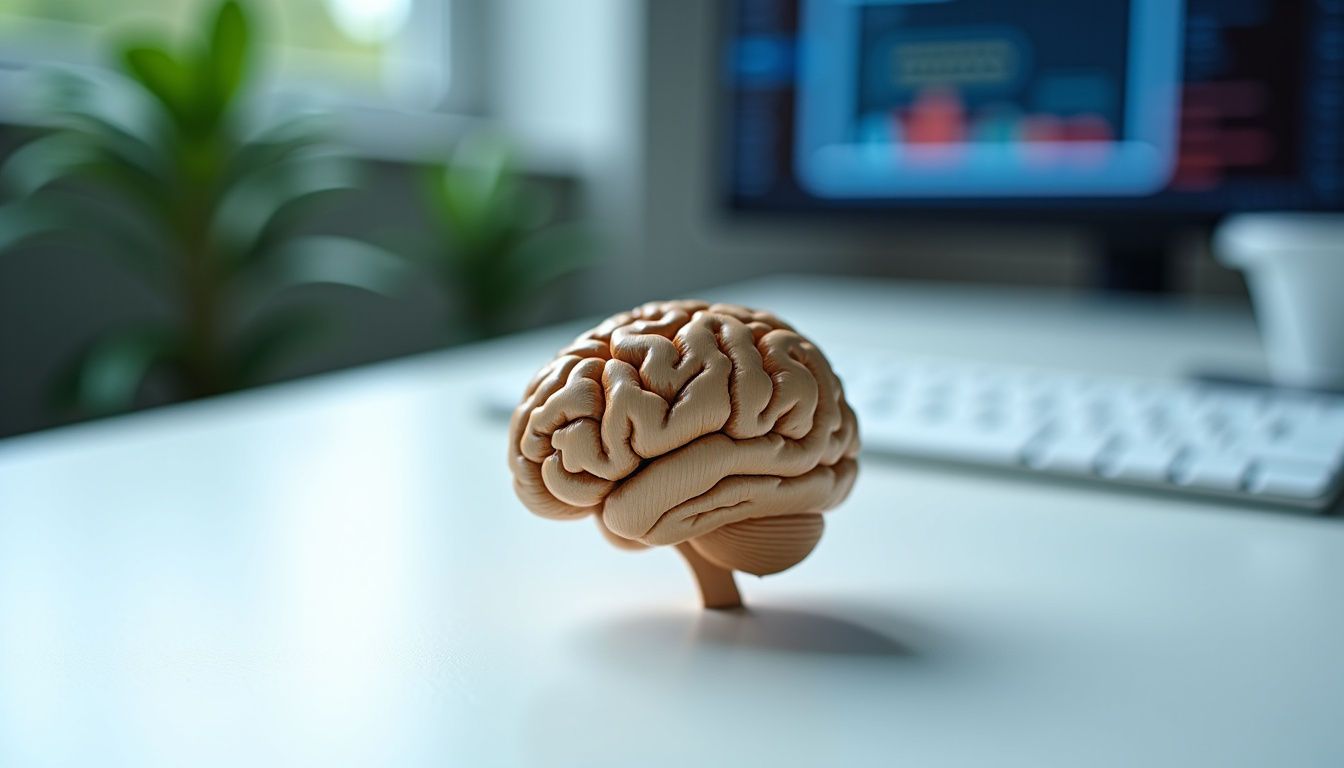 Représentation des découvertes récentes en neuroscience sur le fonctionnement cérébral des personnes HPI