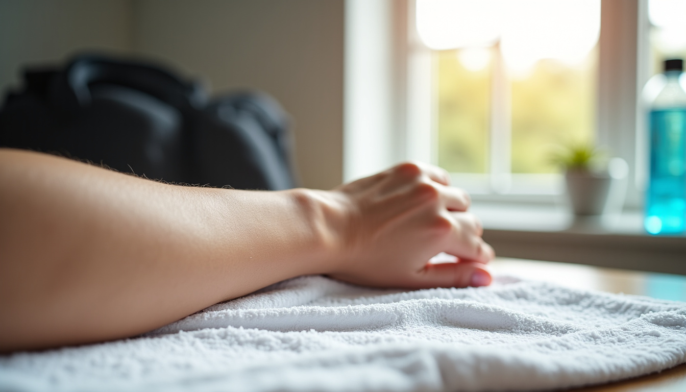 Illustration de la récupération musculaire après l