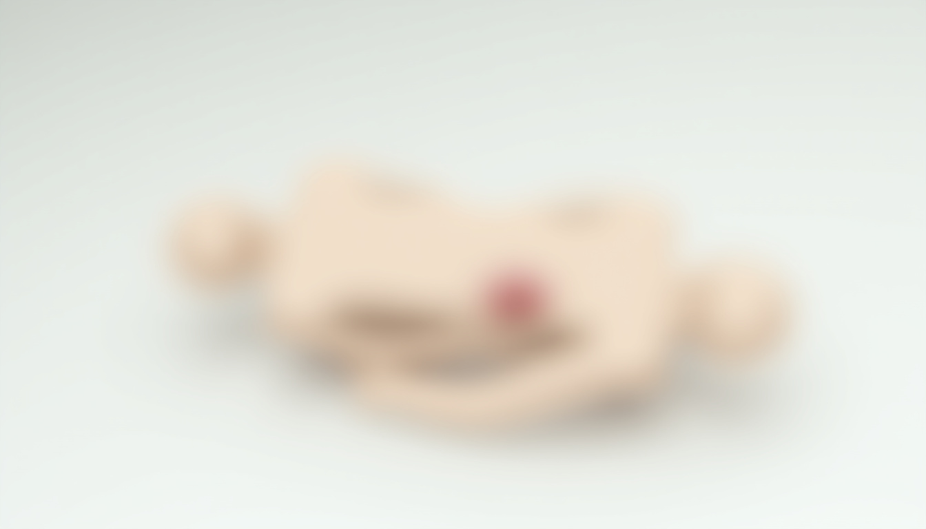 Représentation schématique de la pression sur une zone d