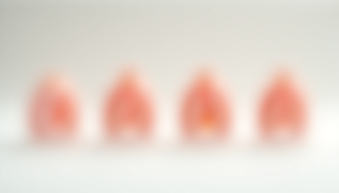 Représentation schématique des différents types de pneumothorax: spontané primaire, secondaire, traumatique et iatrogène