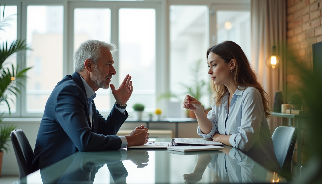 Illustration d’un accompagnement personnalisé sur Mentor360.fr avec échange entre un mentor et un professionnel
