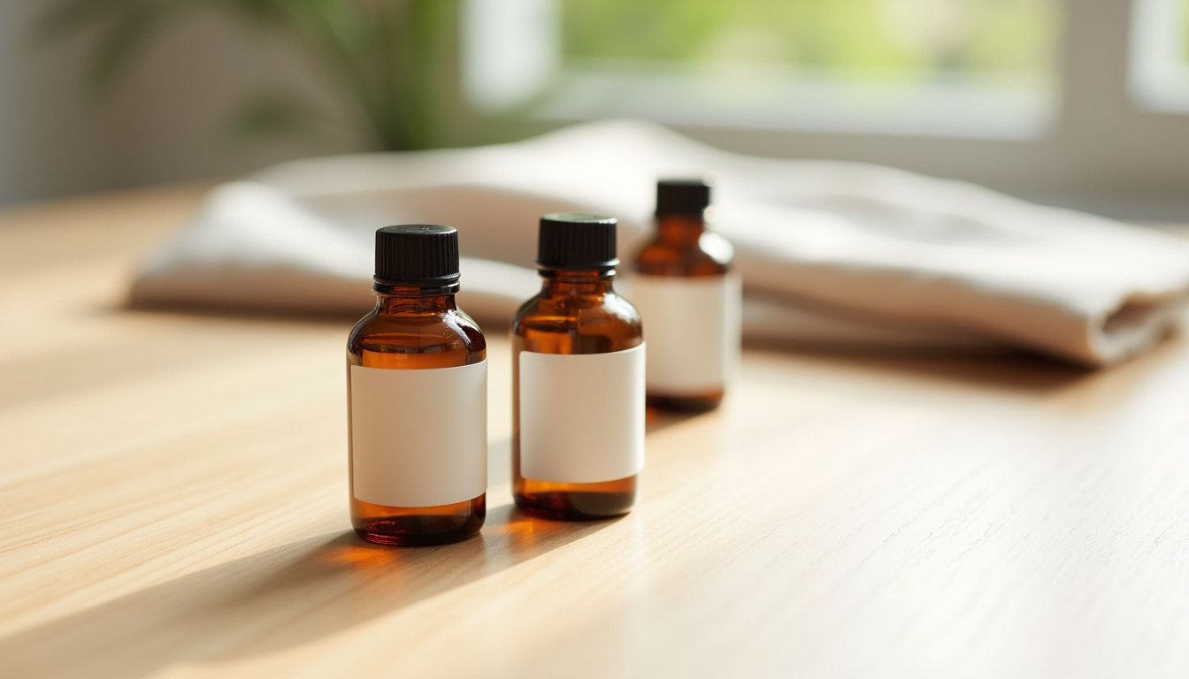 Présentation de tubes de granules homéopathiques pour le sommeil posés sur une table