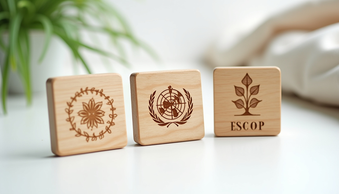 Logos stylisés des autorités sanitaires reconnaissant la passiflore: EMA, OMS, ESCOP